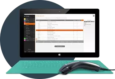 JTL-WMS auf einem Windows Surface